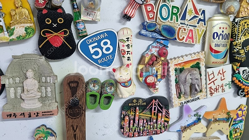 일본 대만 홍콩 마그네틱 자석 기념품--5