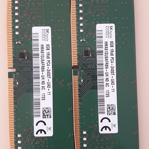 ddr4 메모리 pc4-2400t 8gb 하이닉스 램 2개 일괄