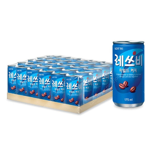 레쓰비 마일드 캔커피 175ml x 30개 x 2팩