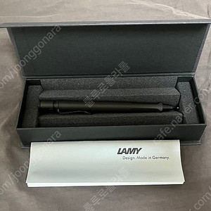 (미사용 새제품) 라미(LAMY) 사파리 차콜 샤프 0.5mm