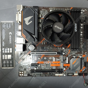 라이젠 2600x + asus b450 aorus elite