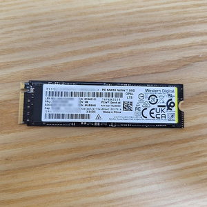 WD SN810 M.2 2280 NVMe SSD 512GB 택포 판매합니다