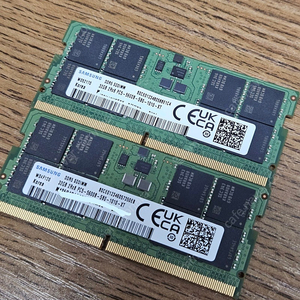 DDR5 노트북 미니PC용 DDR5 5600 64GB (32GB x 2) SODDIM 삼성 (SER7, SER8, EQR6, UM880, UM890)