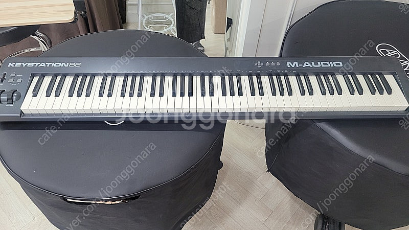 m audio keystation 88 마스터키보드 실...--0