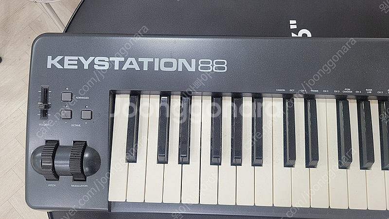 m audio keystation 88 마스터키보드 실...--3