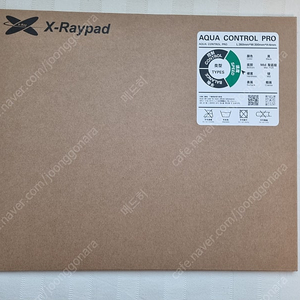 X-raypad 아쿠아컨트롤 프로 MID SOFT 360x300 블랙 미개봉