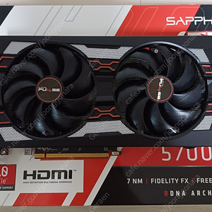 라데온 사파이어 rx 5700xt 팝니다