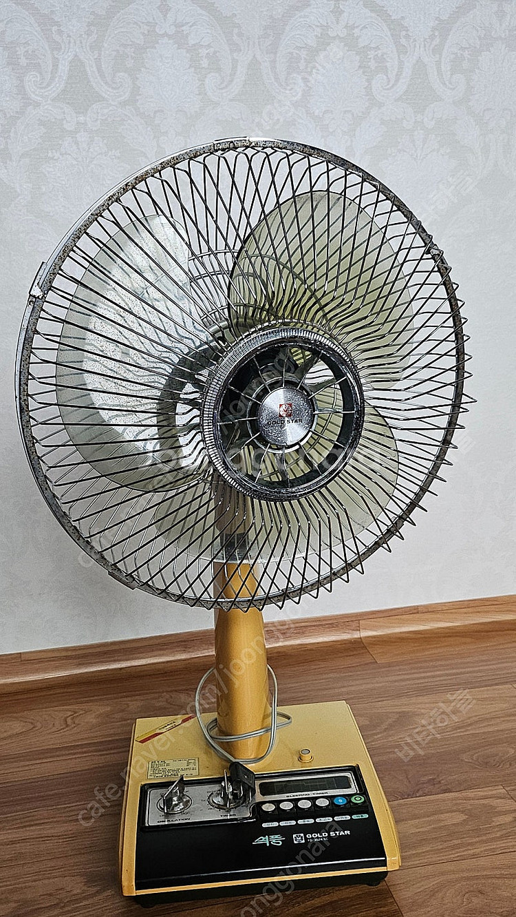 레트로 금성 골드스타 역풍선풍기 (FD- 3524SC)...--0