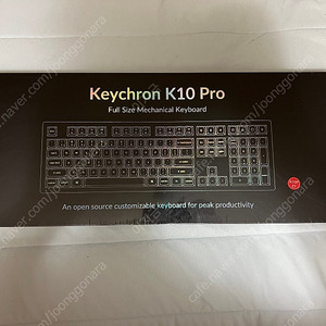 키크론 k10 pro 핫스왑 베어본 미개봉