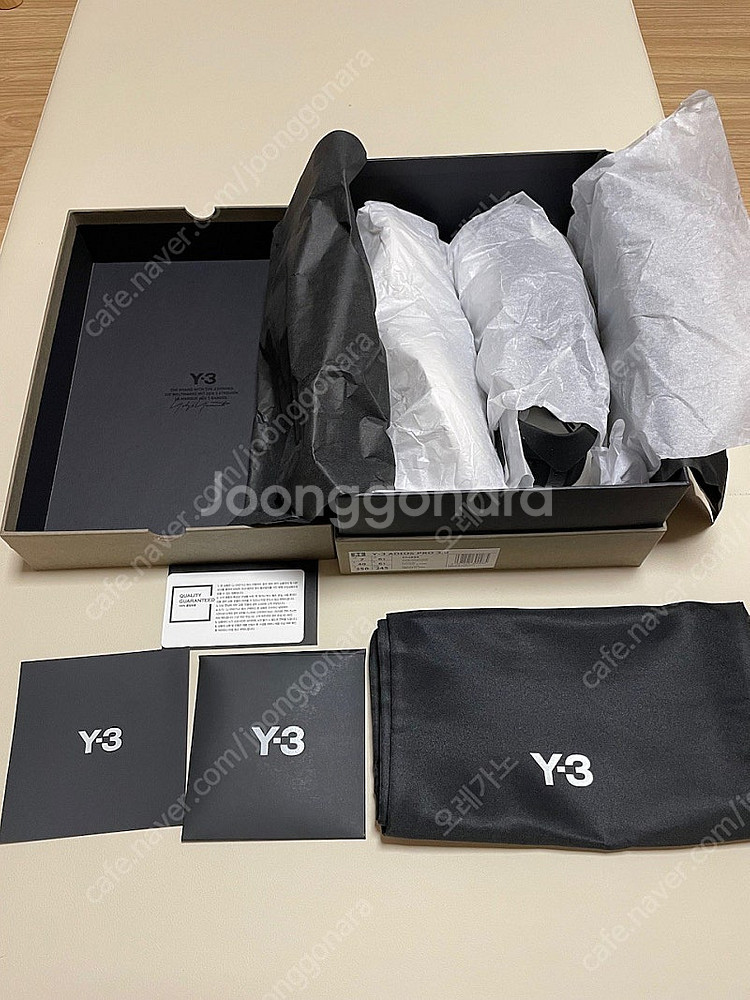 [신품] Y-3 아디오스 프로3 블랙--1
