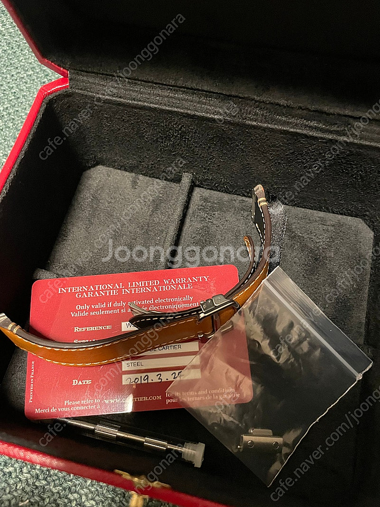 [M]까르띠에 산토스 미디움 M--5