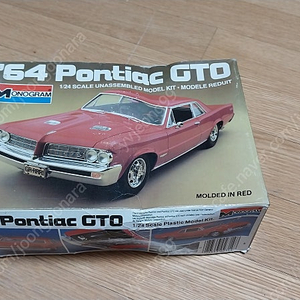 모노그램 '64 폰티악 GTO 자동차 조립식