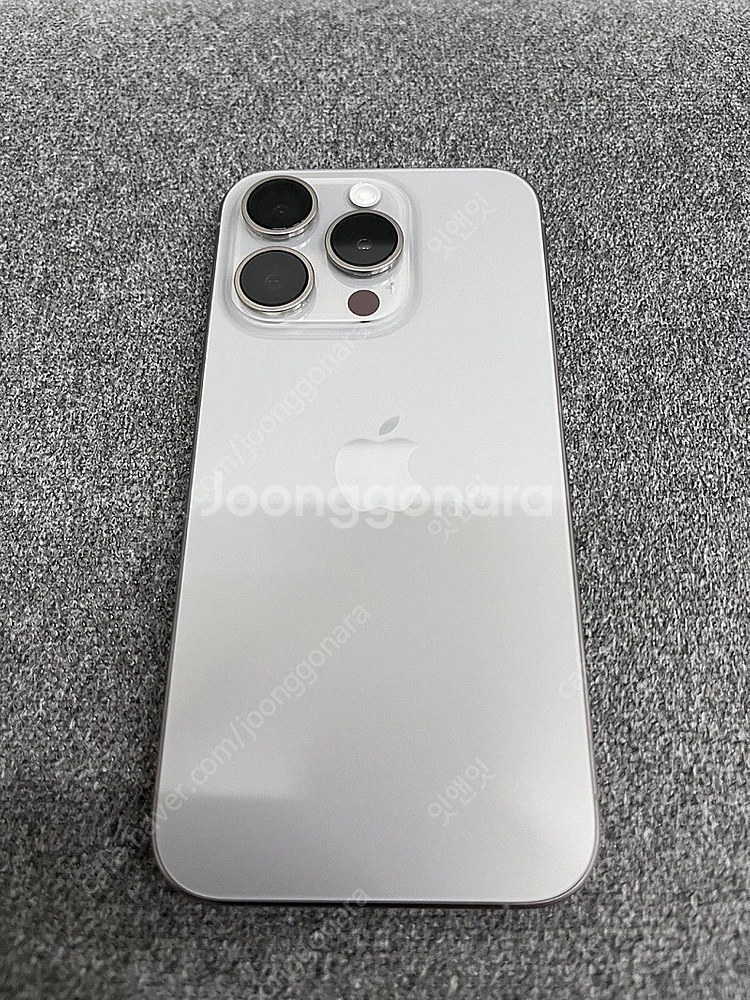 아이폰15 프로 내추럴 티타늄 128Gb--0
