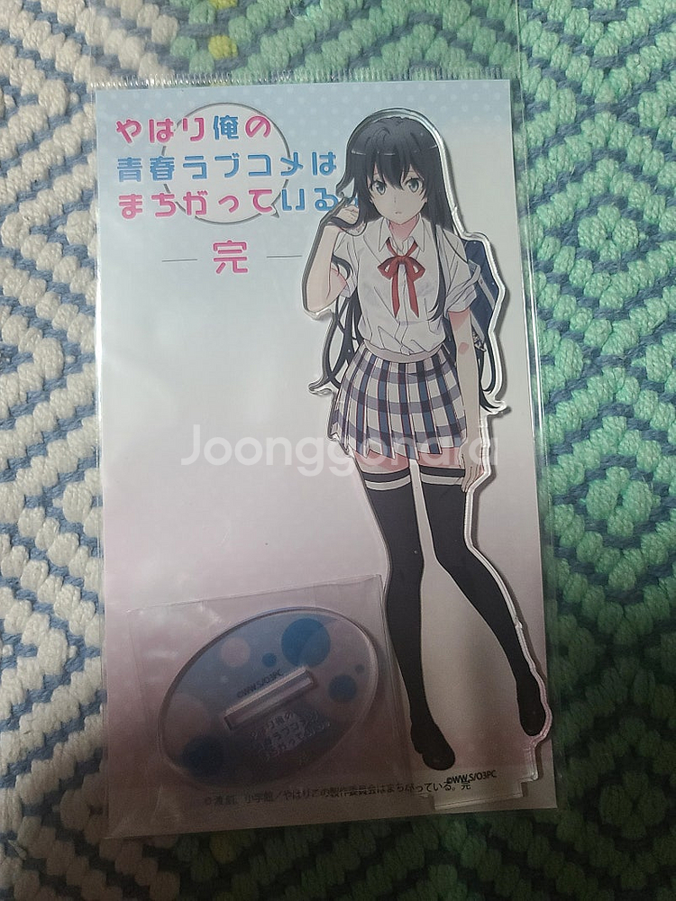 역시 내 청춘 러브코메디는 잘못됐다 교복 아크릴 팝니다--0