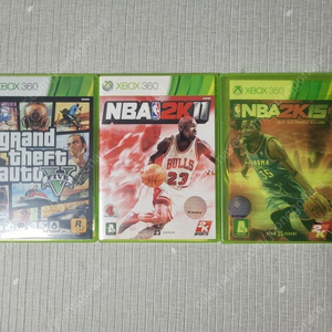 XBOX360 게임타이틀 GTA5, NBA2K11, NBA2K15 일괄 만원