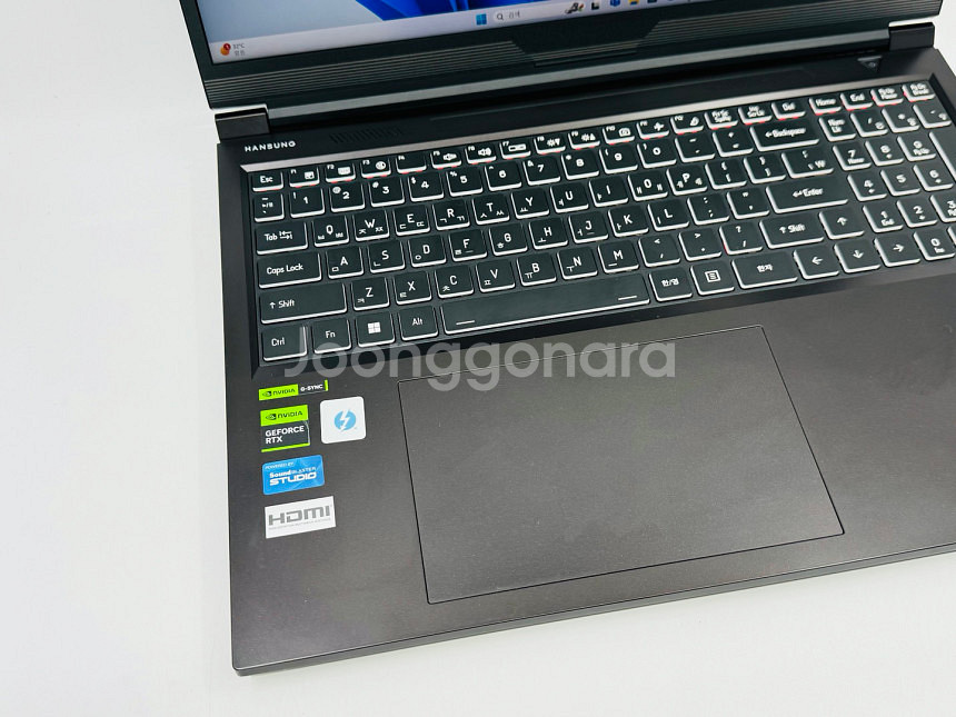 한성 게이밍노트북 보스몬스터 GTX63 T9X6Q16 ...--2