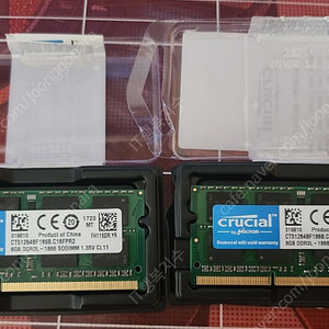 DDR3L 1866MHz 8GB×2EA [PC3L 14900] SODIMM 노트북 메모리