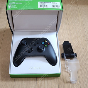 Xbox 컨트롤러 4세대 카본블랙+스마트폰 그립