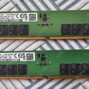 삼성 DDR5 32기가 5600 PBO램 2장