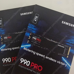 삼성 ssd 990pro 4TB 미개봉품 팝니다.(직거래시40만)