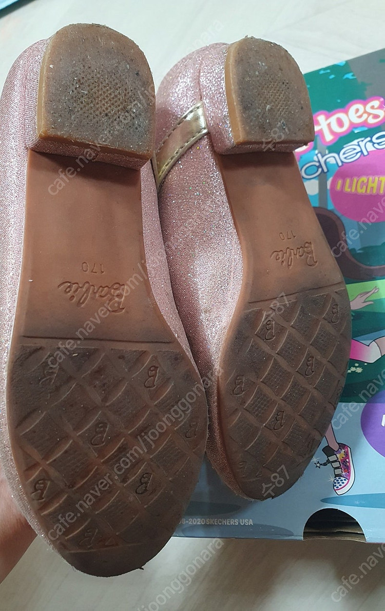 유아 여아 바비 구두 170사이즈--2