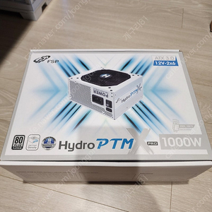 FSP HYDRO PTM X PRO 1000W PLATINUM 화이트 ATX3.0