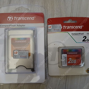 Transcend CompactFlash Adapter + 2GB Memory