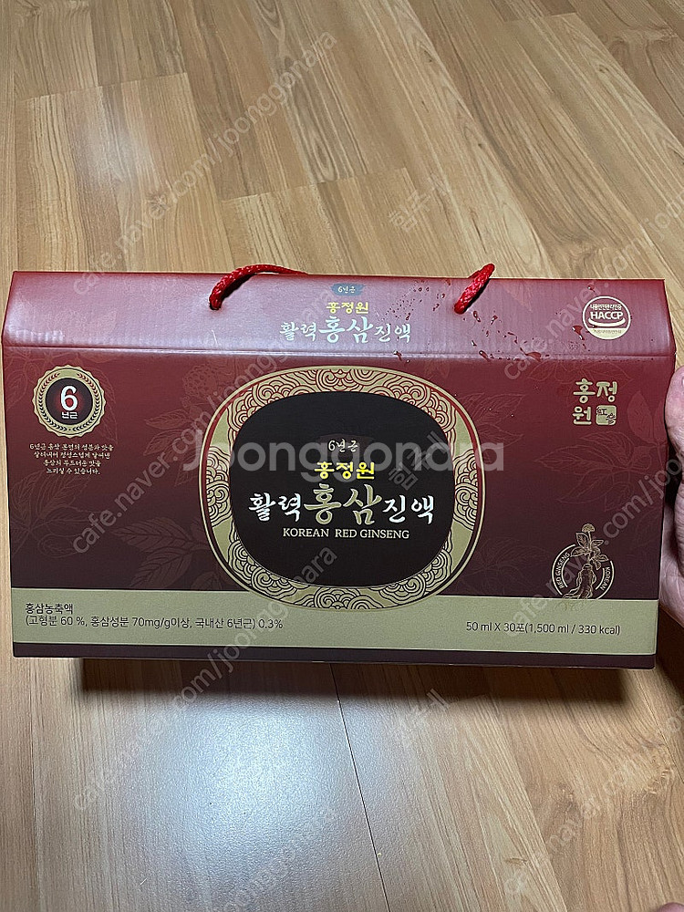 홍정원 활력홍삼진액 / 50ml *30포--0
