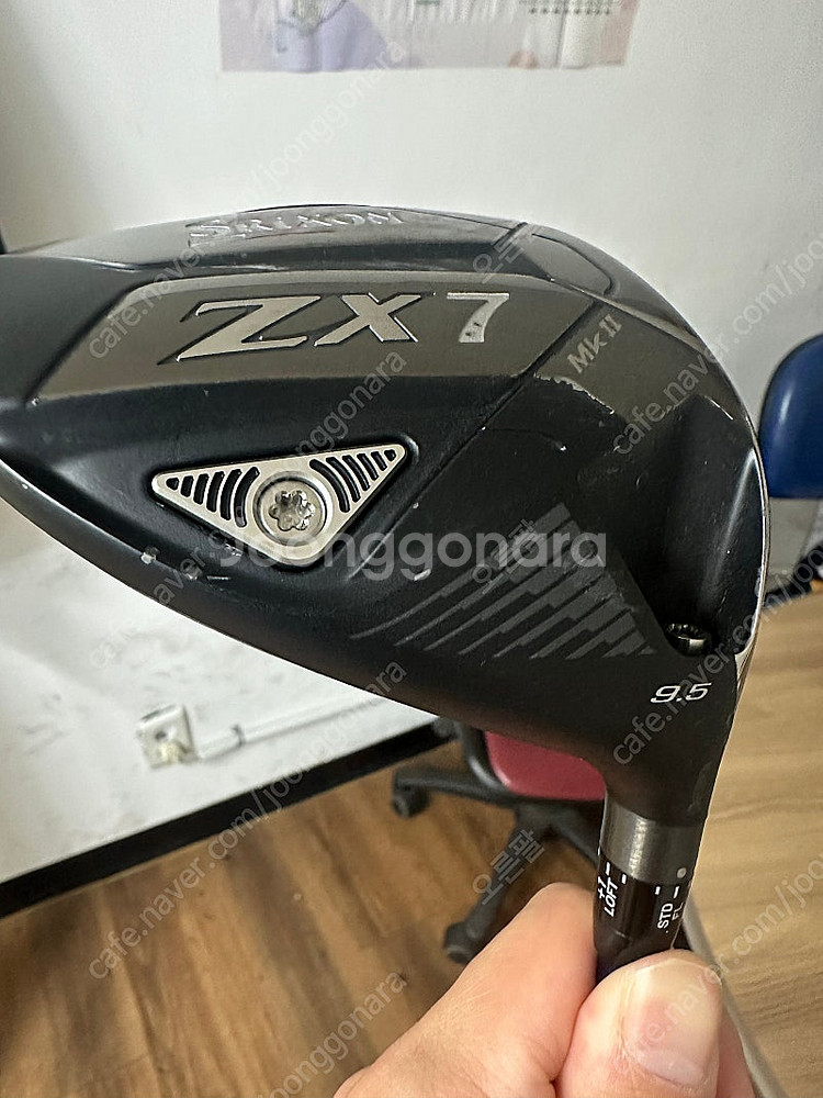 스릭슨 zx7 mk2 9.5도 벤투스 블루 tr 6s--2