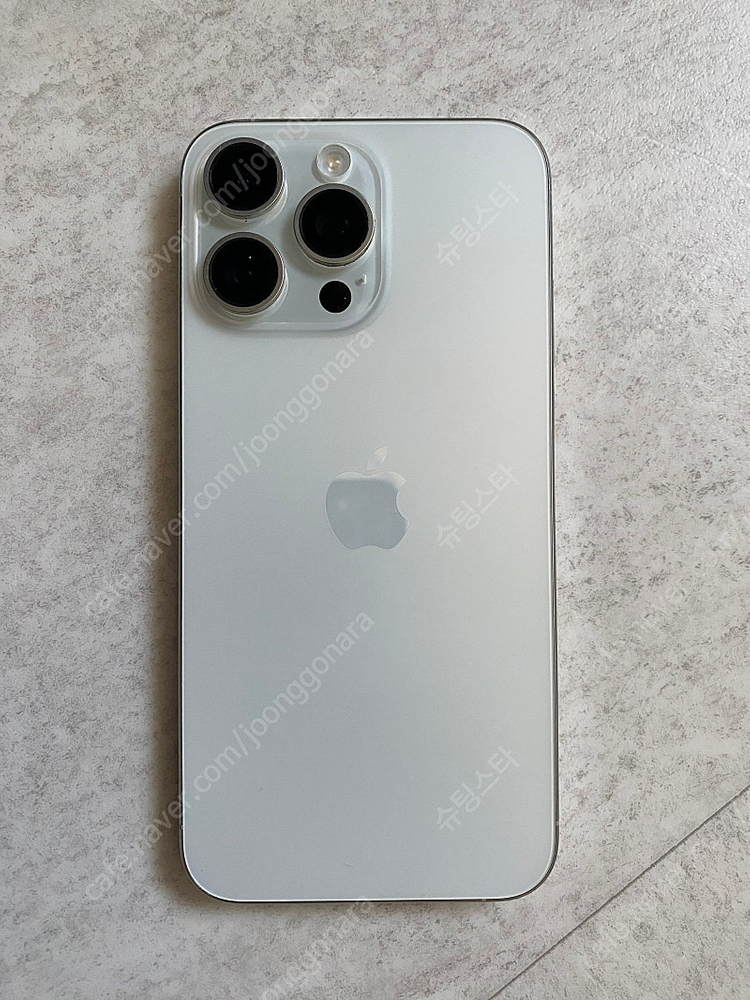 아이폰15프로맥스 256 화이트--1