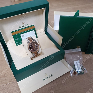 [가격인하]롤렉스 데이저스트 41mm 초코 주빌레(ROLEX DATEJUST 41MM) Model.126331 full set