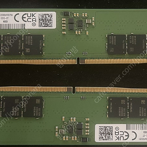 삼성전자 ddr5 5600 16GB * 2EA 메모리 판매 합니다