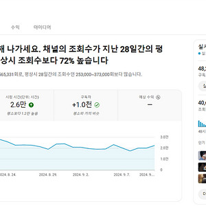 유튜브 음악 채널 국내 구독자 4.8만명 팝니다.