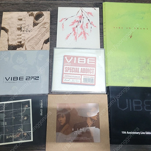 바이브 VIBE 1집-4집, 10주년 싸인 앨범