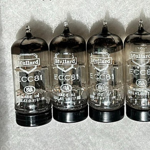 Mullard 멀라드 ECC81/12AT7 /CV4024 빅링 NOS NIB 4개 판매