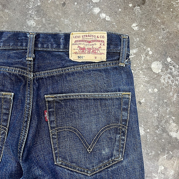 30) 리바이스501 청바지 리바이스 데님팬츠 이미지