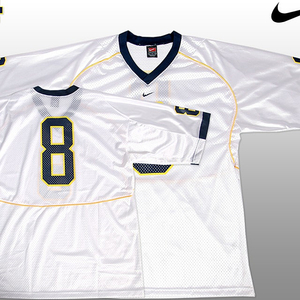 NCAA Michigan Wolverines #8 Derrick Moore 풋볼져지 정품Nike L(105-110) (무료배송)