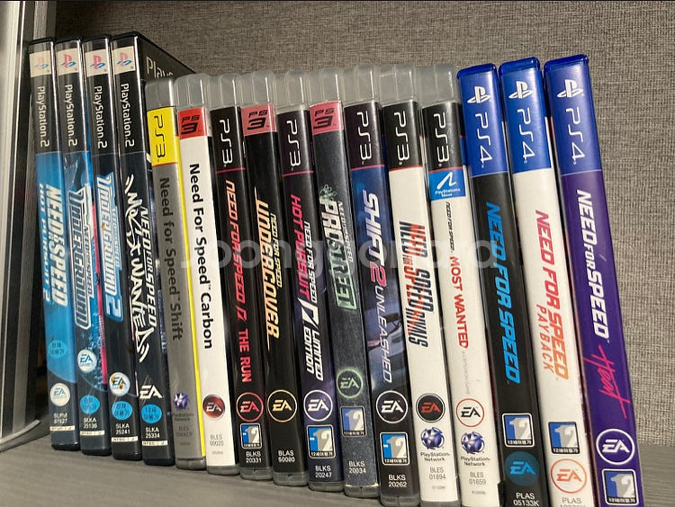 Ps2 Ps3 Ps4 Ps5 니드포스피드 전시리즈 일괄...--0
