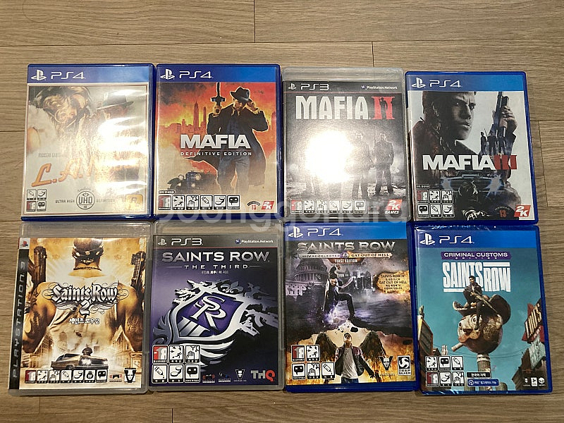 Ps3 Ps4 느와르물 일괄 판매합니다 (마피아, 세인...--0