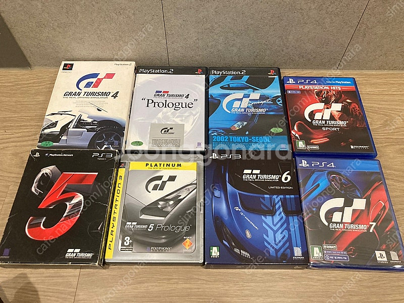 PS2 PS3 PS4 그란투리스모 전시리즈 판매합니다.--0