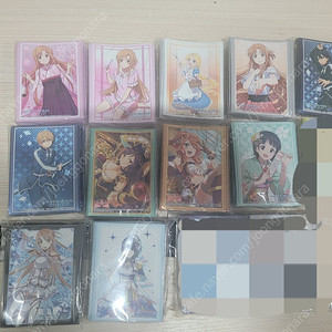 미소녀 tcg 프로텍터,슬리브,매트,스톡박스 판매합니다