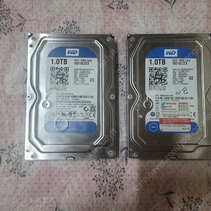 [서울] WD 웨스턴디지탈 3.5인치 1TB (1,000GB) X 2개 판매합니다