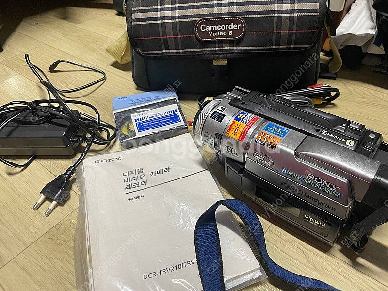 SONY소니 캠코더 디지털 8mm TRV310--0