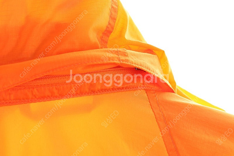 (M) 라퓨마 집업 바람막이 점퍼자켓 오렌지 나일론 올...--5