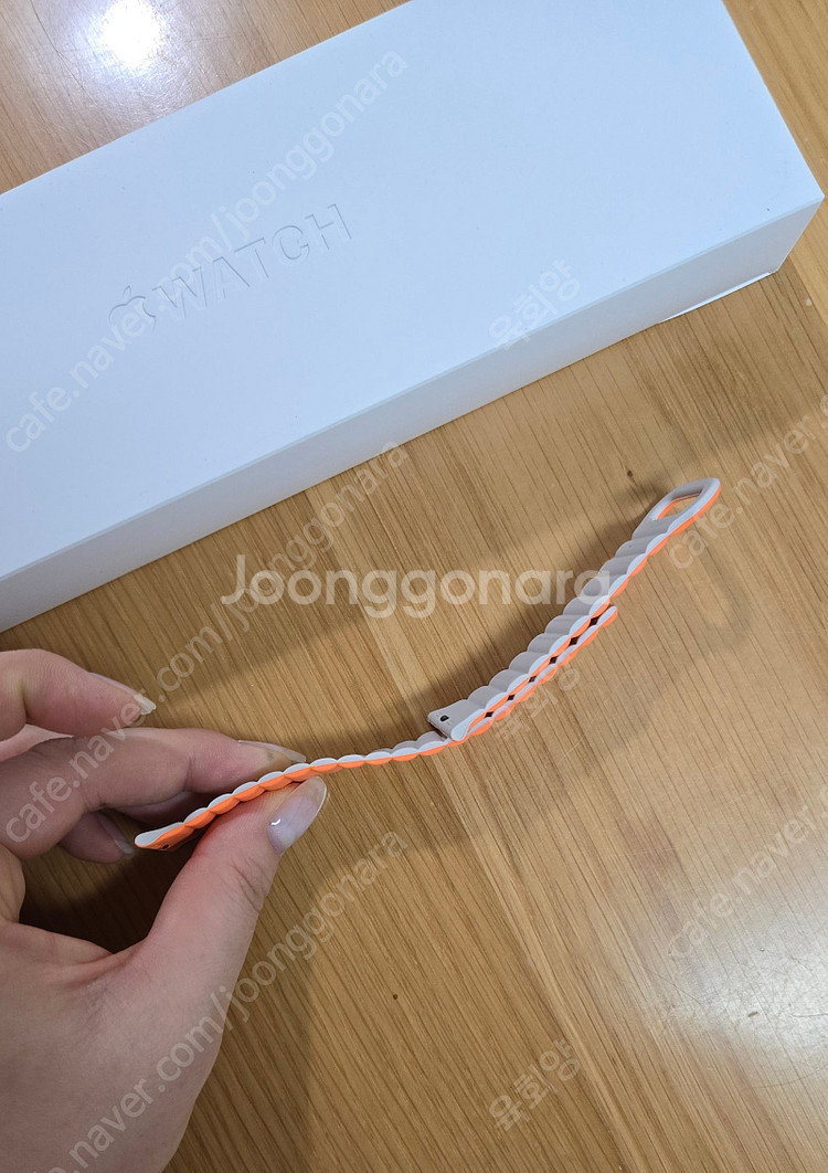 [가격내림] 애플워치9 41mm 셀룰러 스타라이트 박풀...--3
