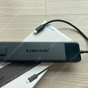 C타입 13in1 듀얼 HDMI, 멀티 USB, PD 허브 팝니다.