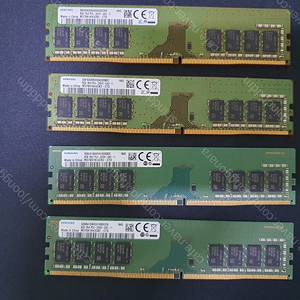 삼성 DDR4 2666V 8G X4(32G) 일괄 5만원 팝니다.