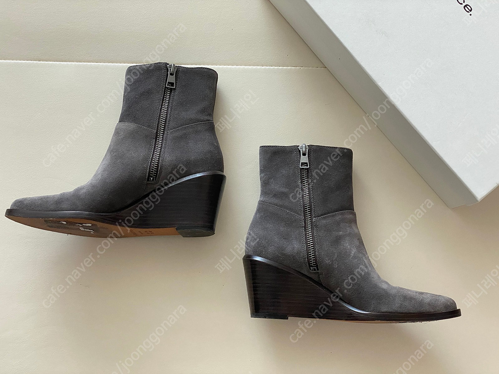 빈스 vince 스웨이드 앵클 여성 부츠 타샤 띠어리 마쥬 산드로 코스 토리버치--4