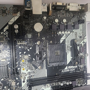 ASrock a320m-hdv 메인보드 팝니다