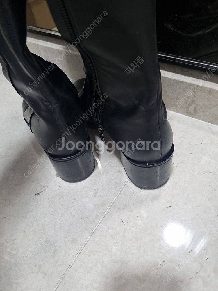 쇼쉬르라팡 수제화 롱부츠 250--2